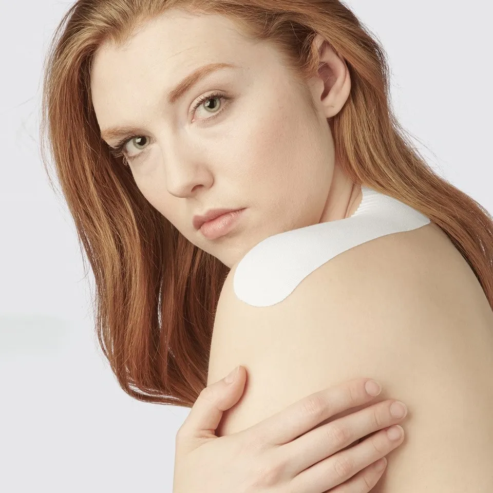 K-tape Pure kinesiologitape hvit 5 m ufarget