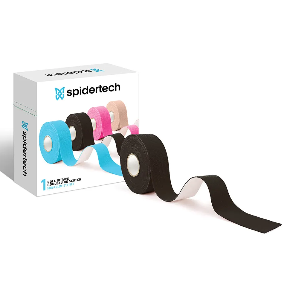 SpiderTech Nitto Denko kinesiologitape bulk-rull bla stor
