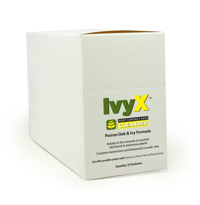 First Aid Only IvyX Post-Contact renseservietter 25 stk fet-fri