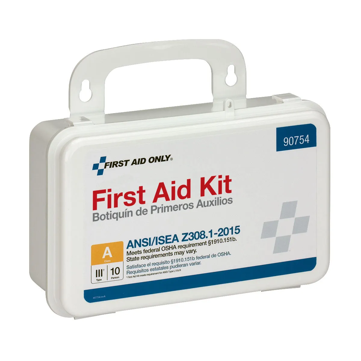 First Aid Only 10 Person ANSI A førstehjelpsskrin 71 deler