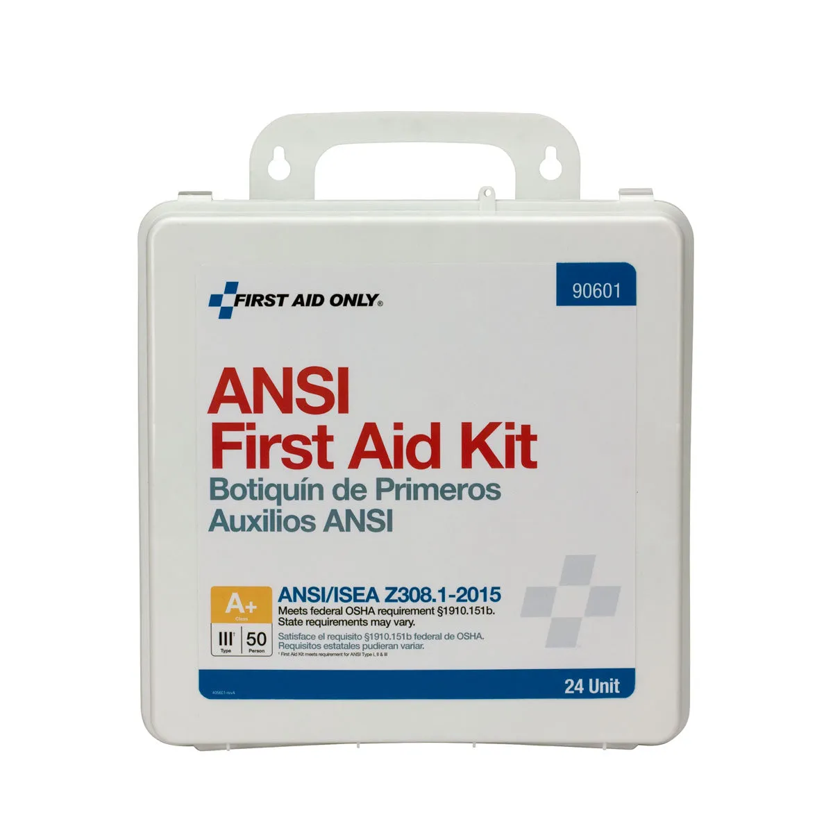 First Aid Only 50 Person ANSI A+ førstehjelpsskrin Type III