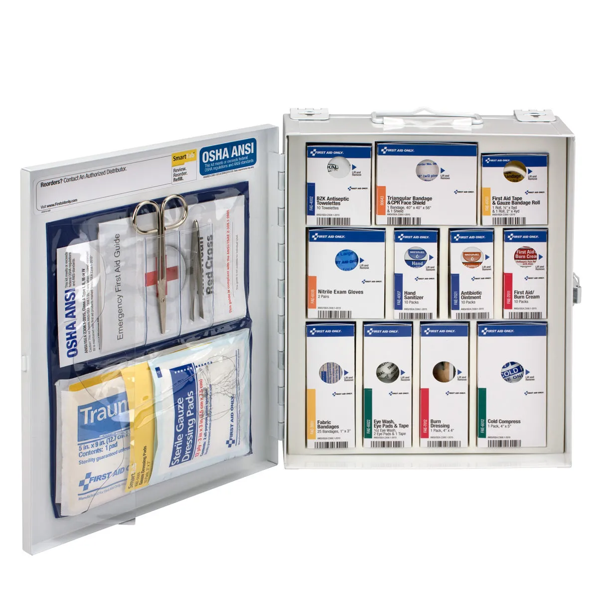 First Aid Only SmartCompliance førstehjelpsskap 25 pers
