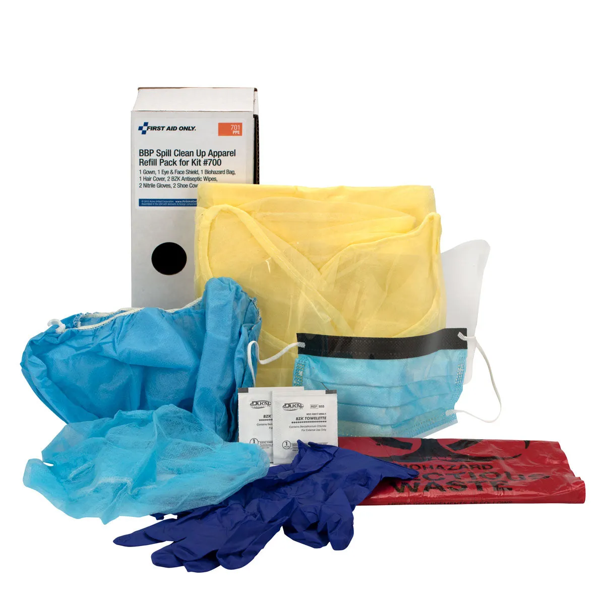 First Aid Only 700 smittevern refill 10 deler