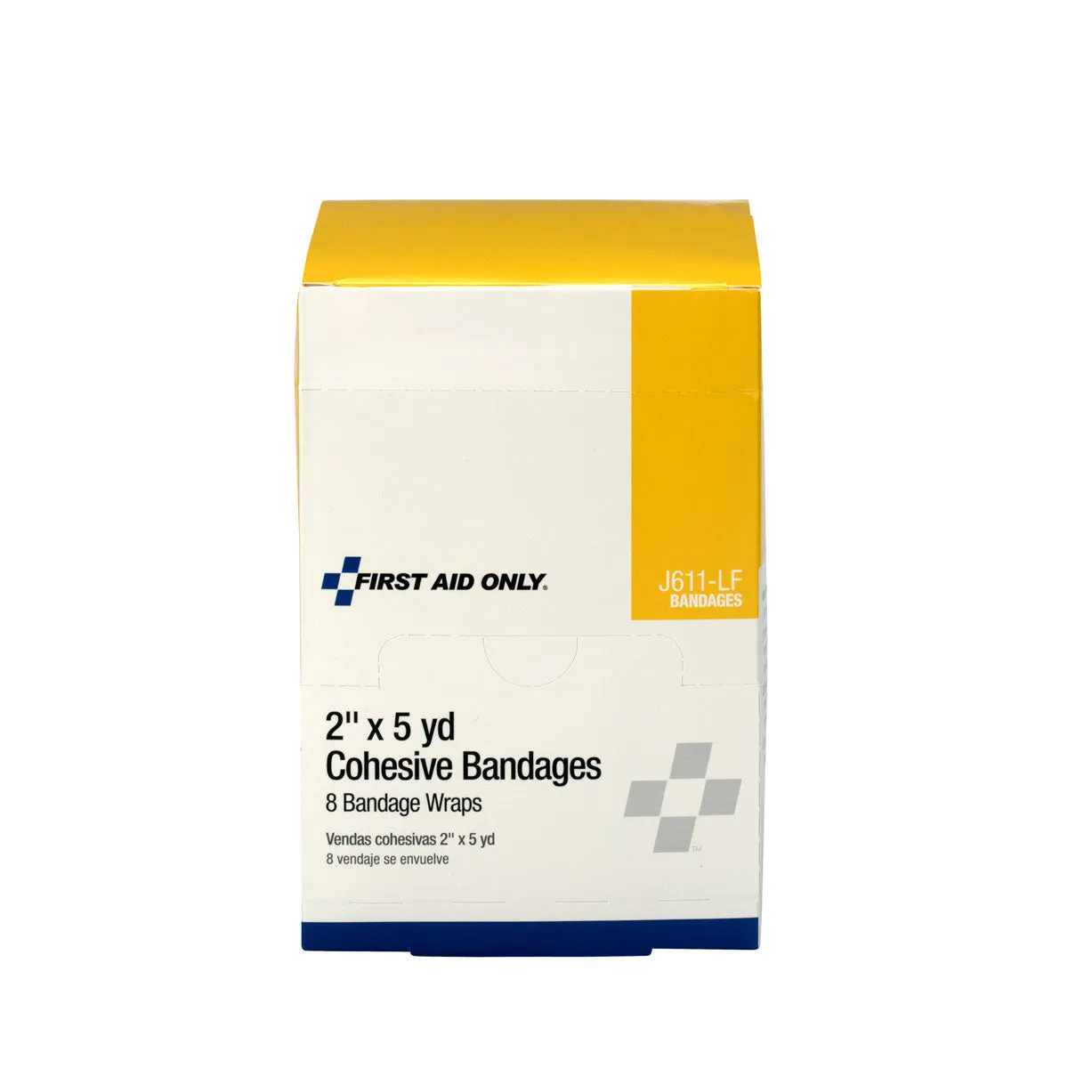 First Aid Only selvheftende bandasje 5cmx4,5m 8 stk pustende