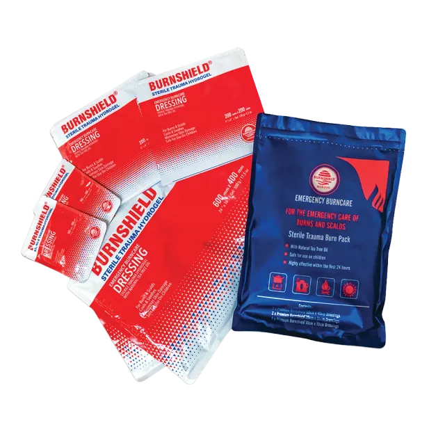 Burnshield Mundial brannskadesett 6 bandasjer