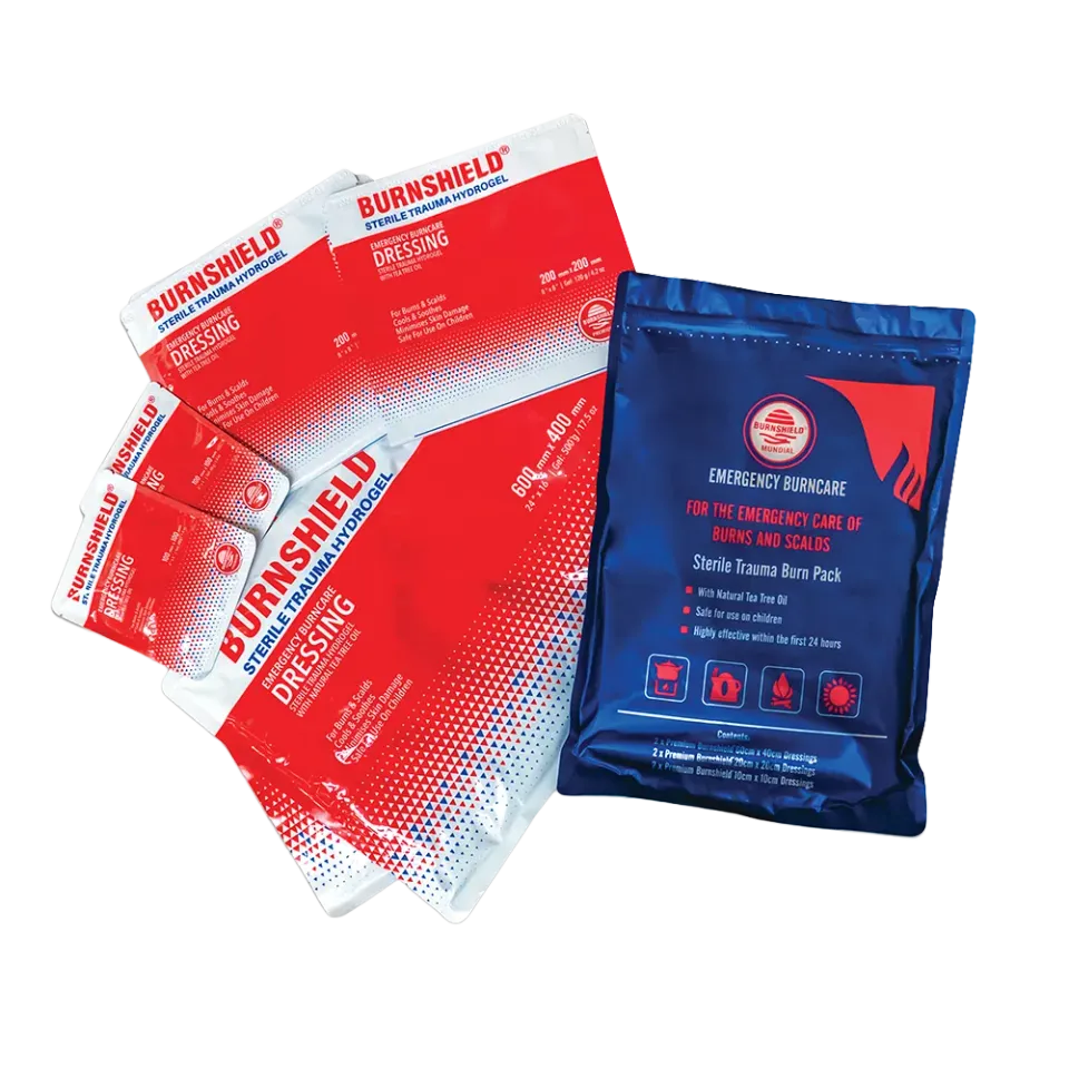 Burnshield Mundial brannskadesett 6 bandasjer