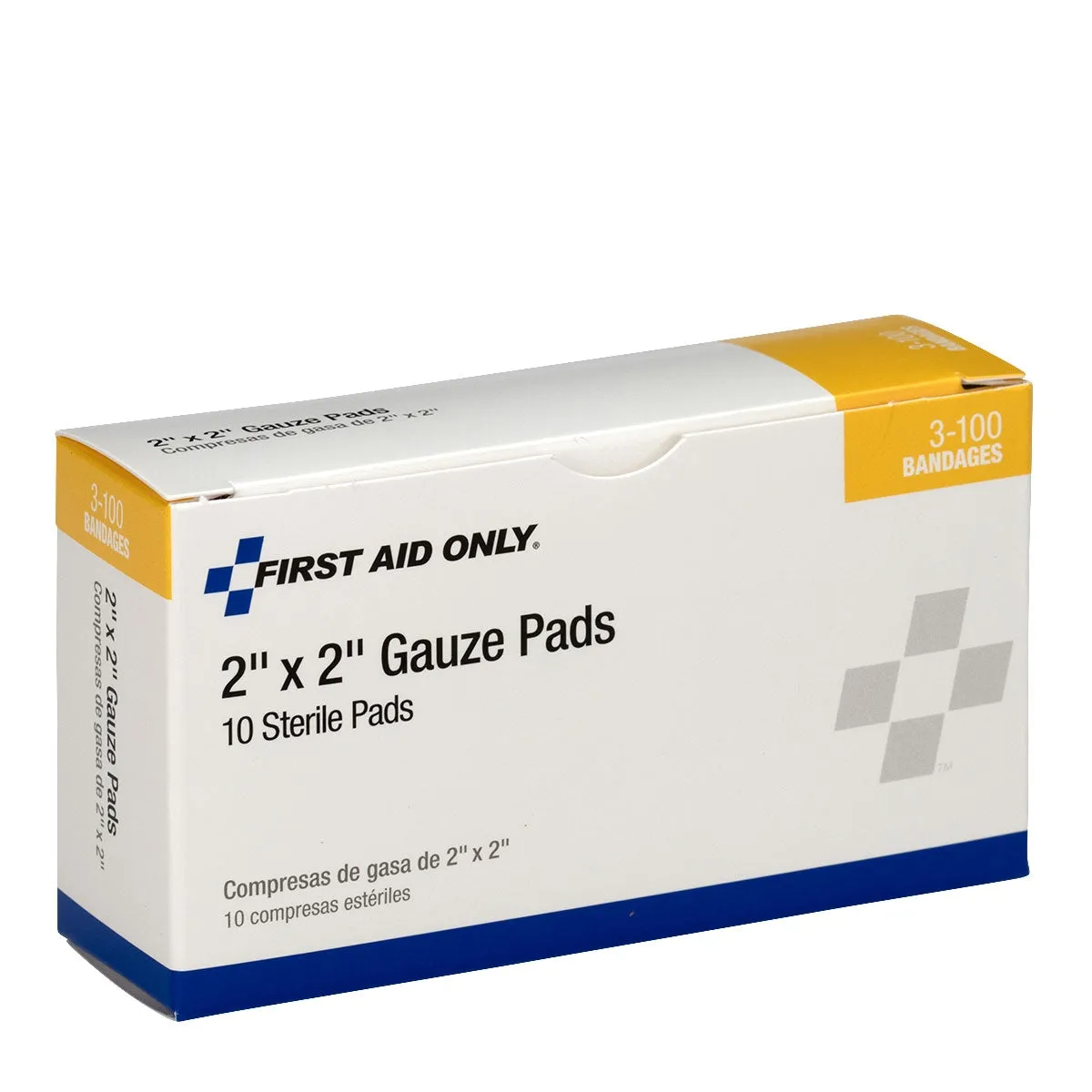First Aid Only gaskompresser sterile 5x5 cm 10 stk