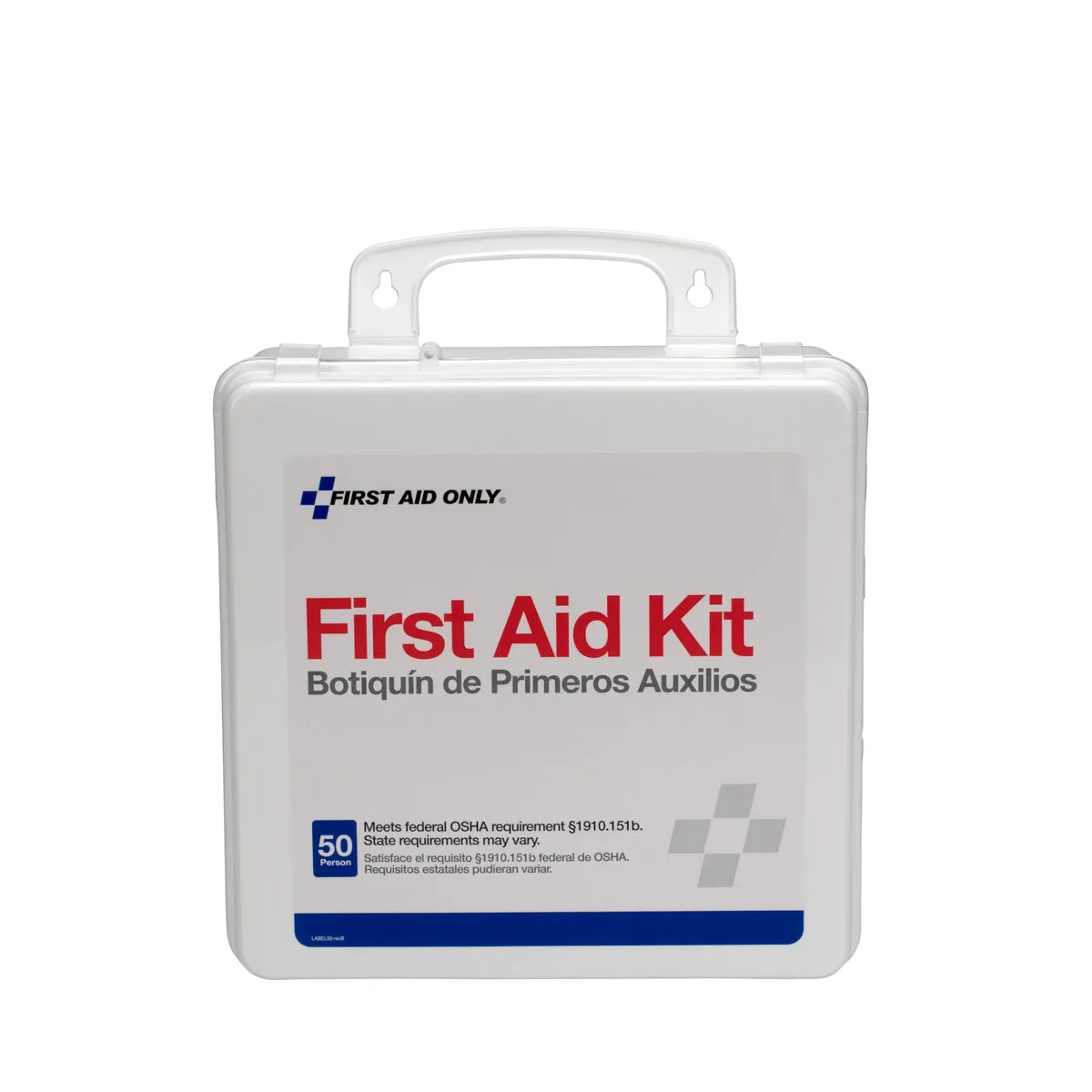 First Aid Only 50 Person førstehjelpsskrin 166 deler vanntett