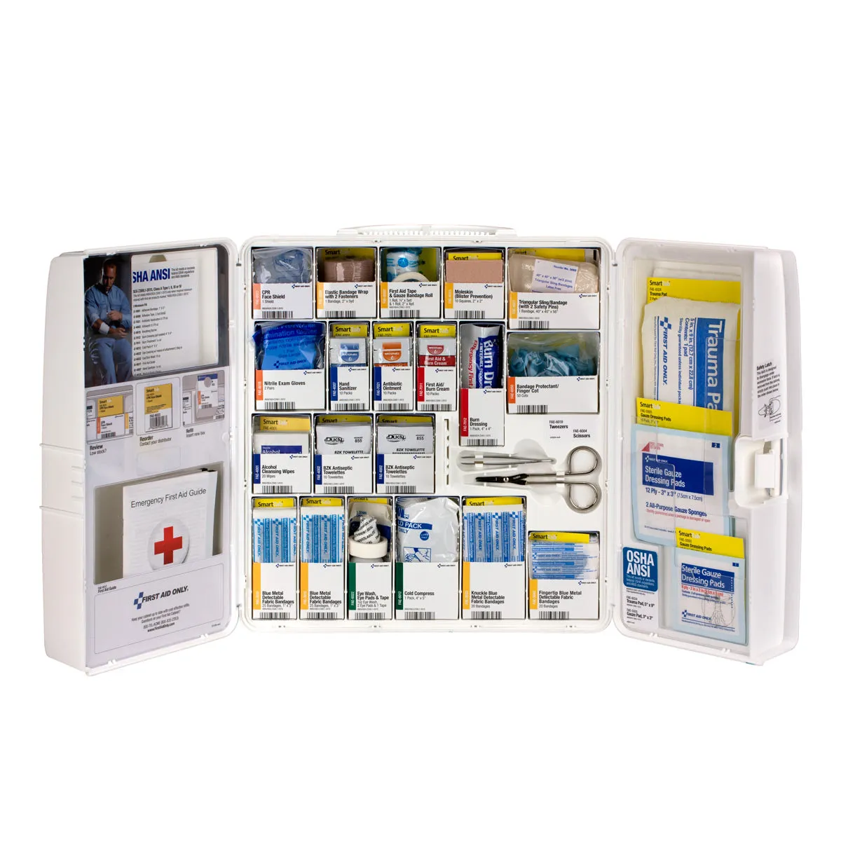 First Aid Only SmartCompliance førstehjelpsskap 50 personer mat