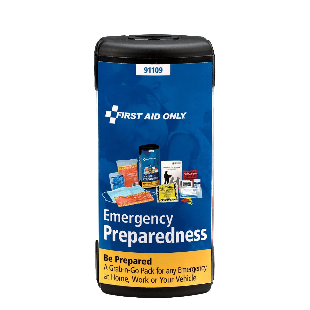 First Aid Only Grab-and-Go Pod beredskapssett katastrofe