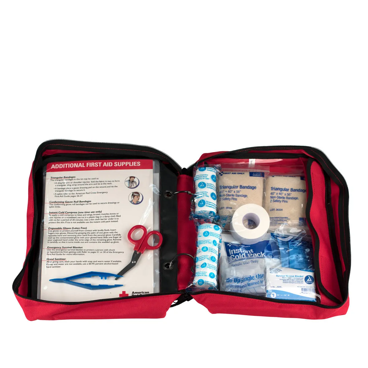 American Red Cross Deluxe Family førstehjelpsveske lateksfri