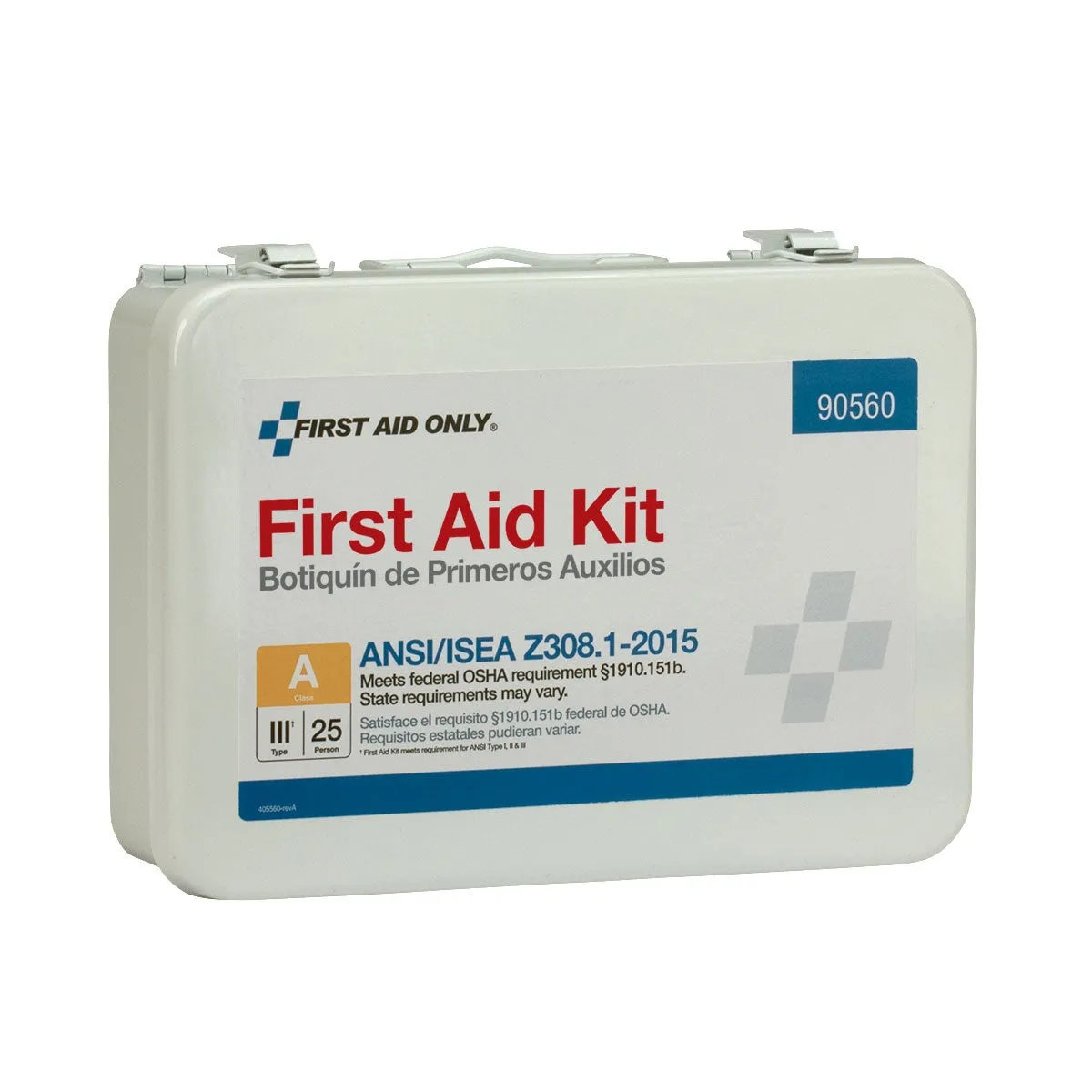 First Aid Only førstehjelpsskrin ANSI A 25 personer metall