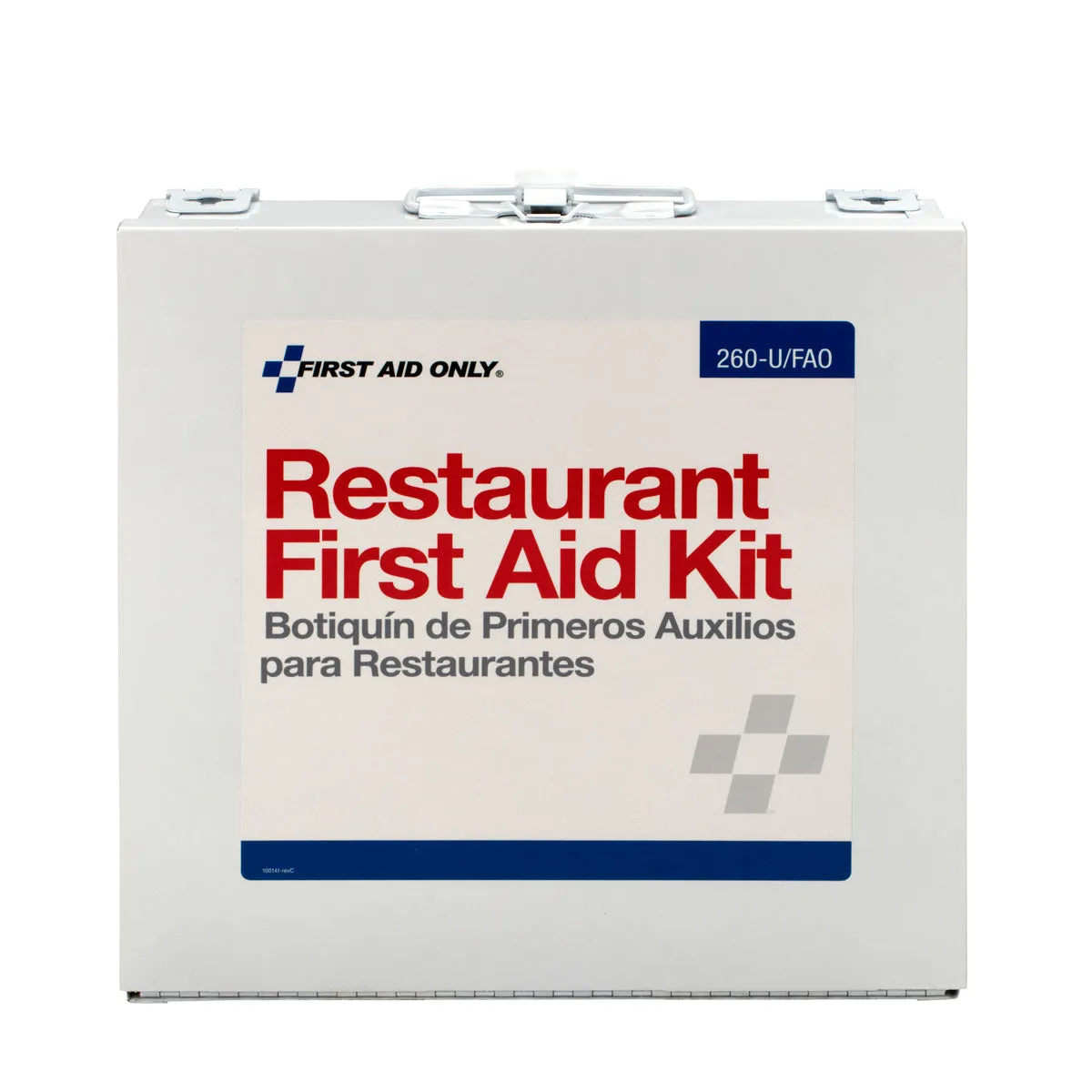 First Aid Only 75 Person Restaurant førstehjelpsskrin metall 180 deler