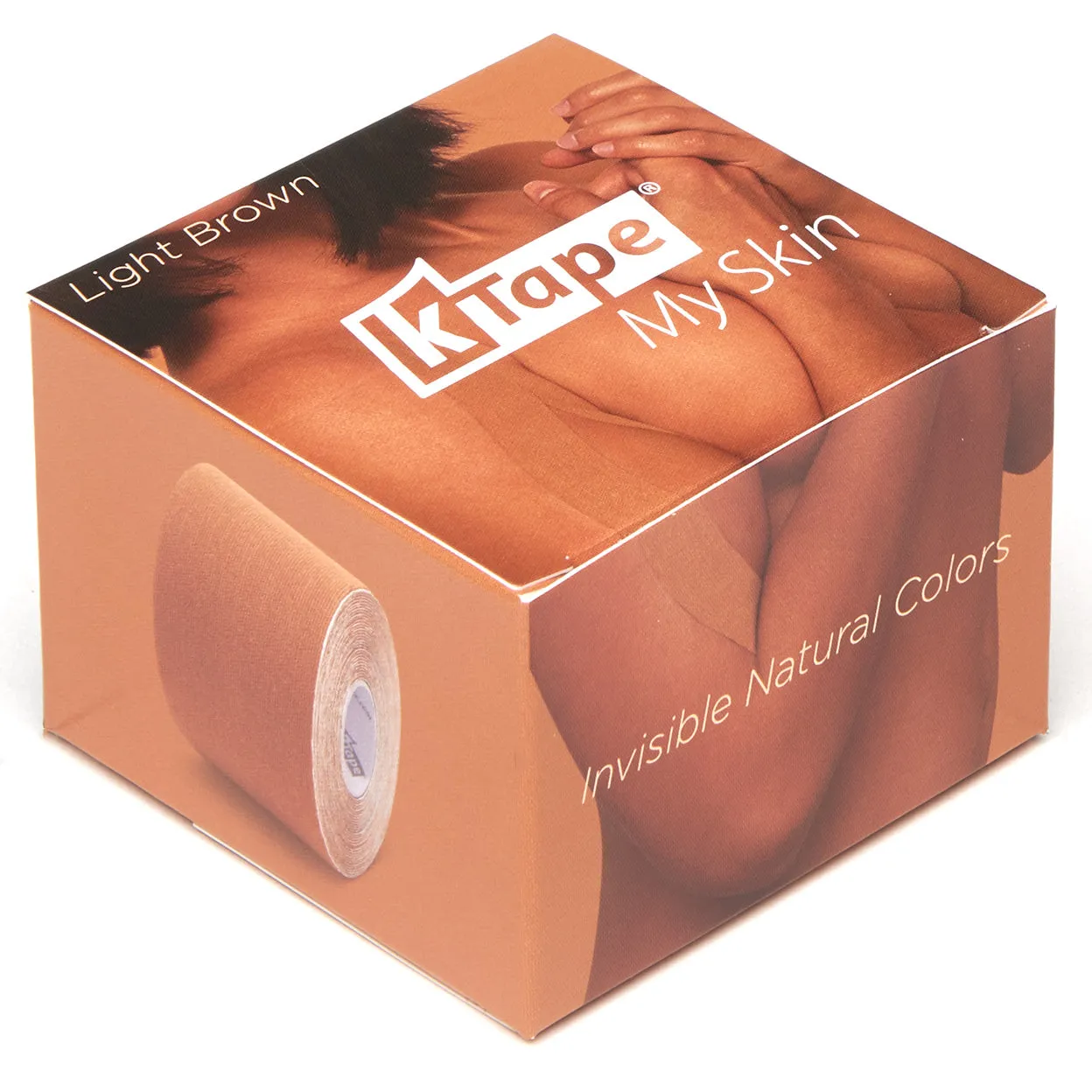 K-tape My Skin kinesiologitape 5m lysebrun diskret