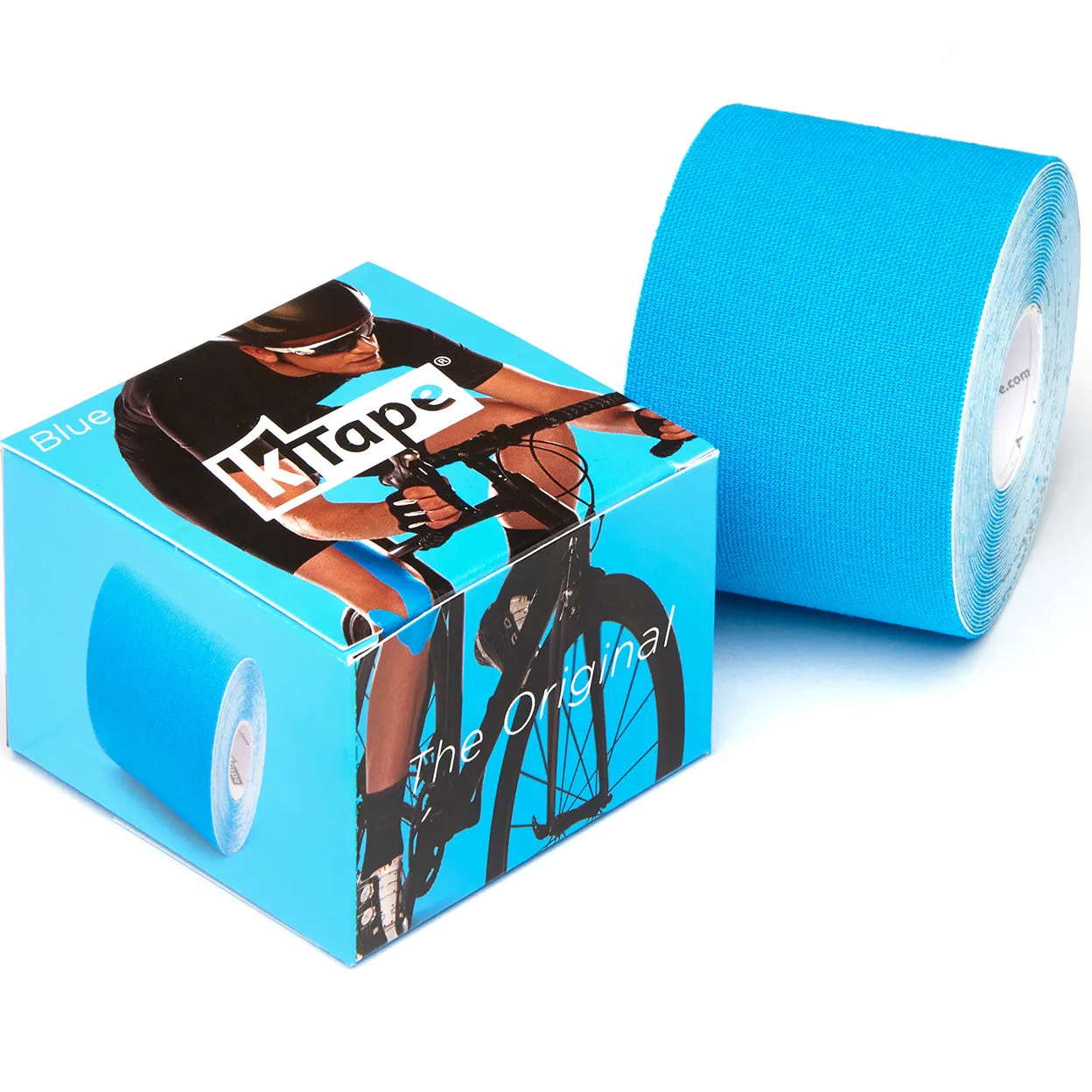 K-tape Blue kinesiologitape 5 m blå pustende bomull