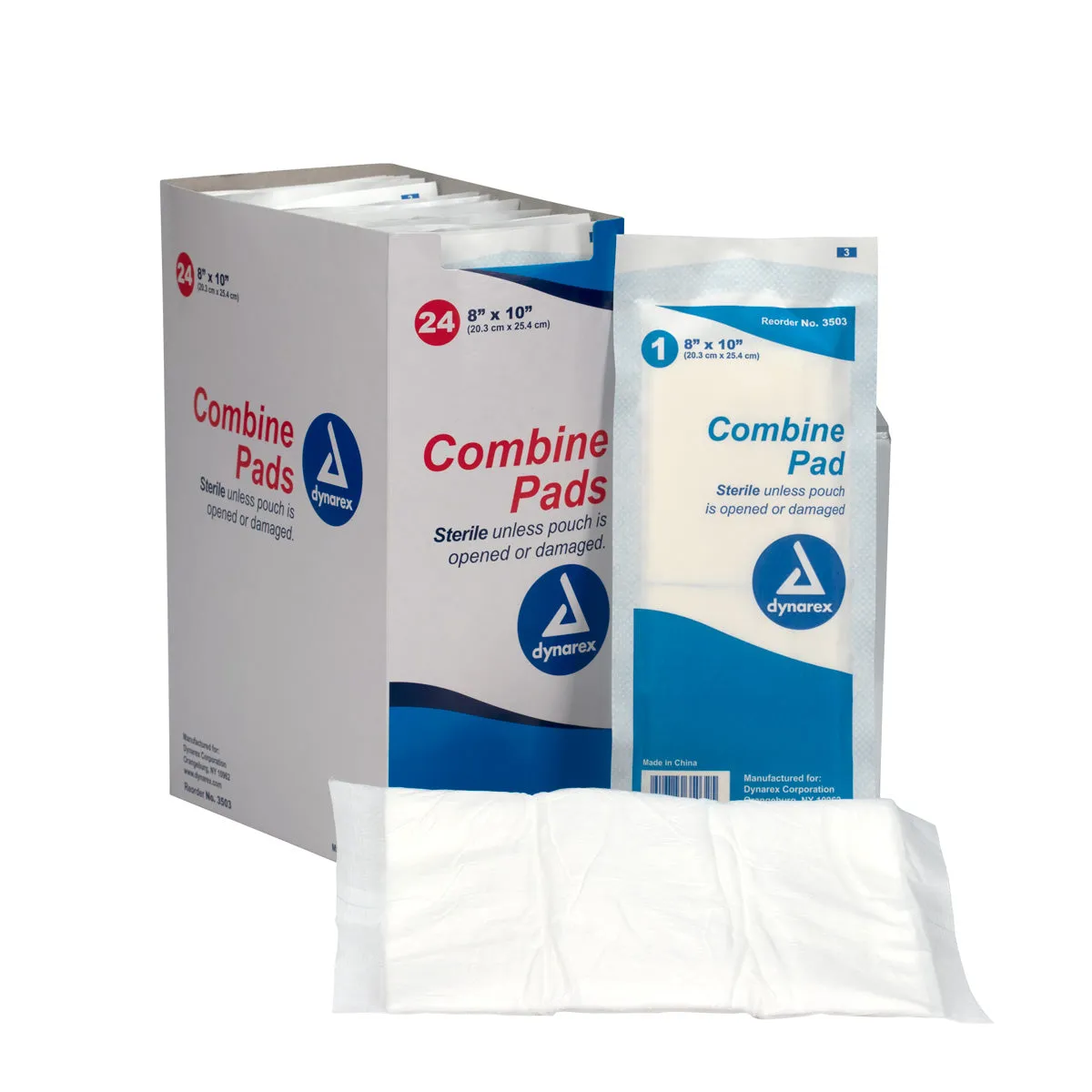 First Aid Only 8x10 traumapad 24 stk steril