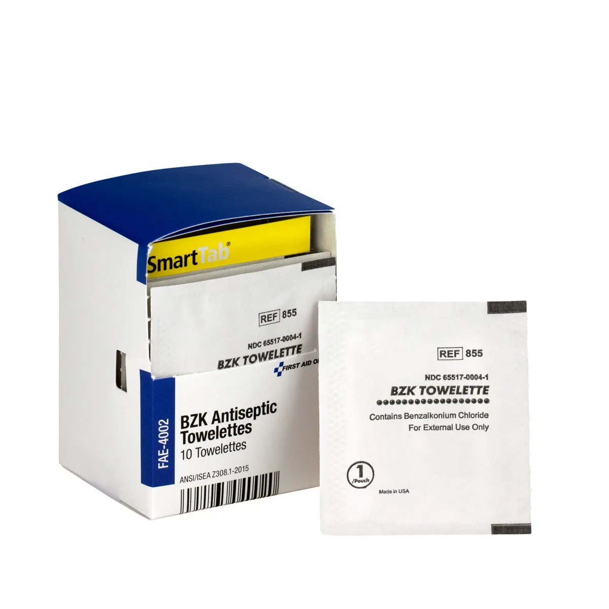 First Aid Only SmartCompliance BZK sårservietter 10 stk