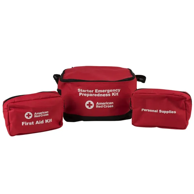 First Aid Only American Red Cross Emergency Starter beredskapsbag 1 døgn