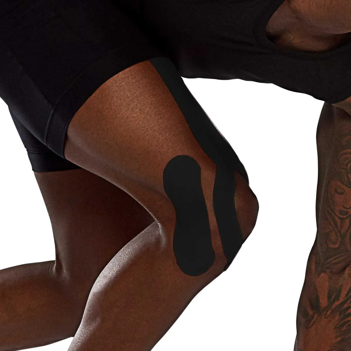 K-Tape Black kinesiologitape svart 5 m lateksfri