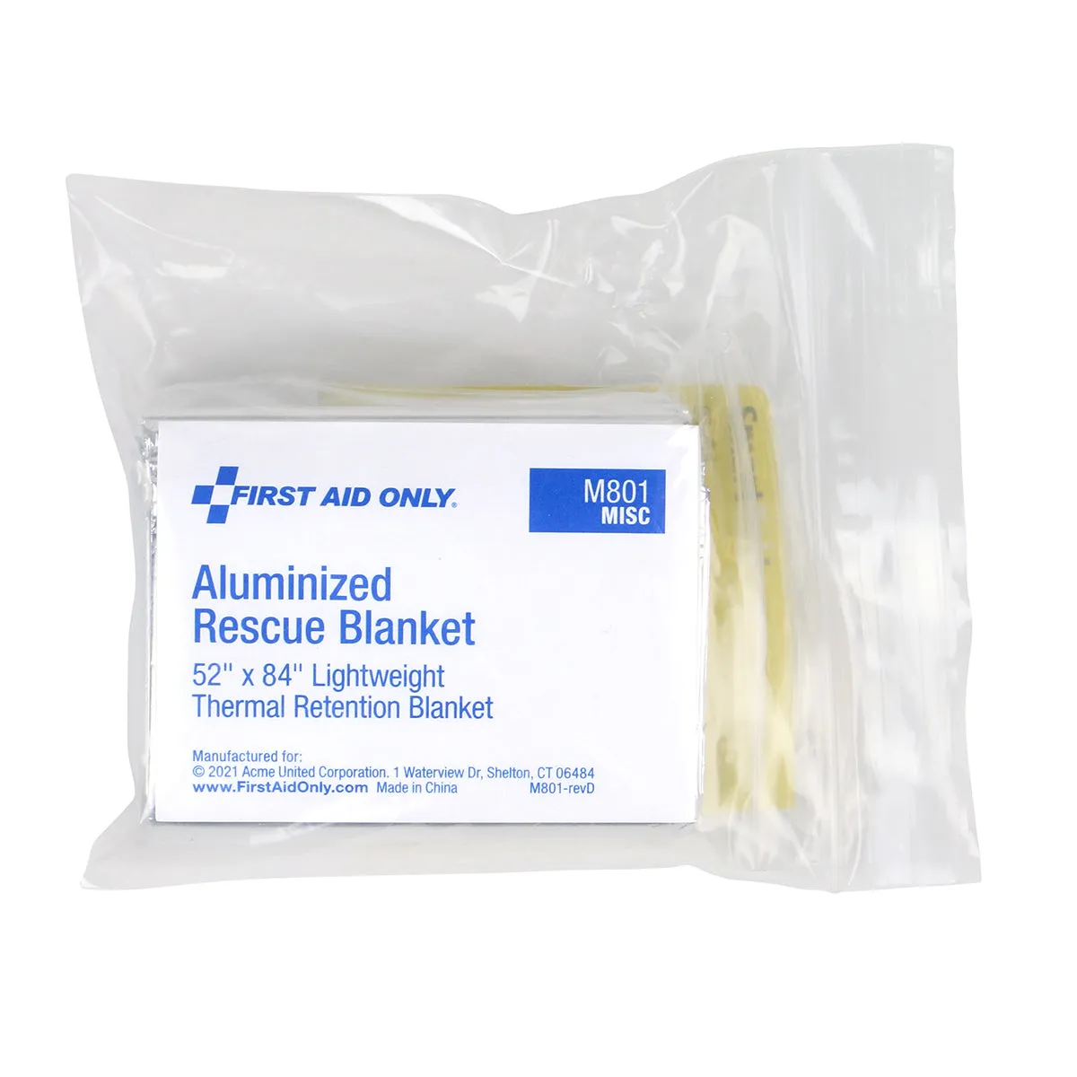 First Aid Only SmartCompliance Refill redningsteppe aluminisert