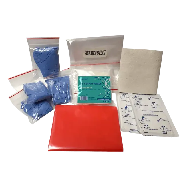 Burnshield Fluid Spill Kit sølsett komplett