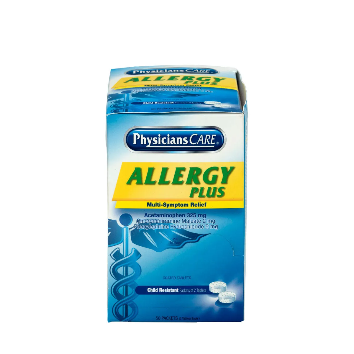 PhysiciansCare Allergy Plus allergitabletter 50 doser