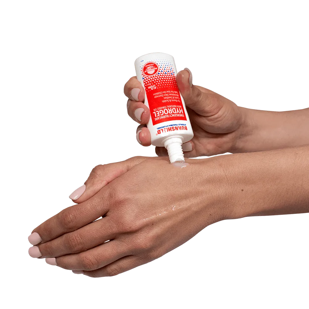 Burnshield Hydrogel gel 50 ml flaske kjølende