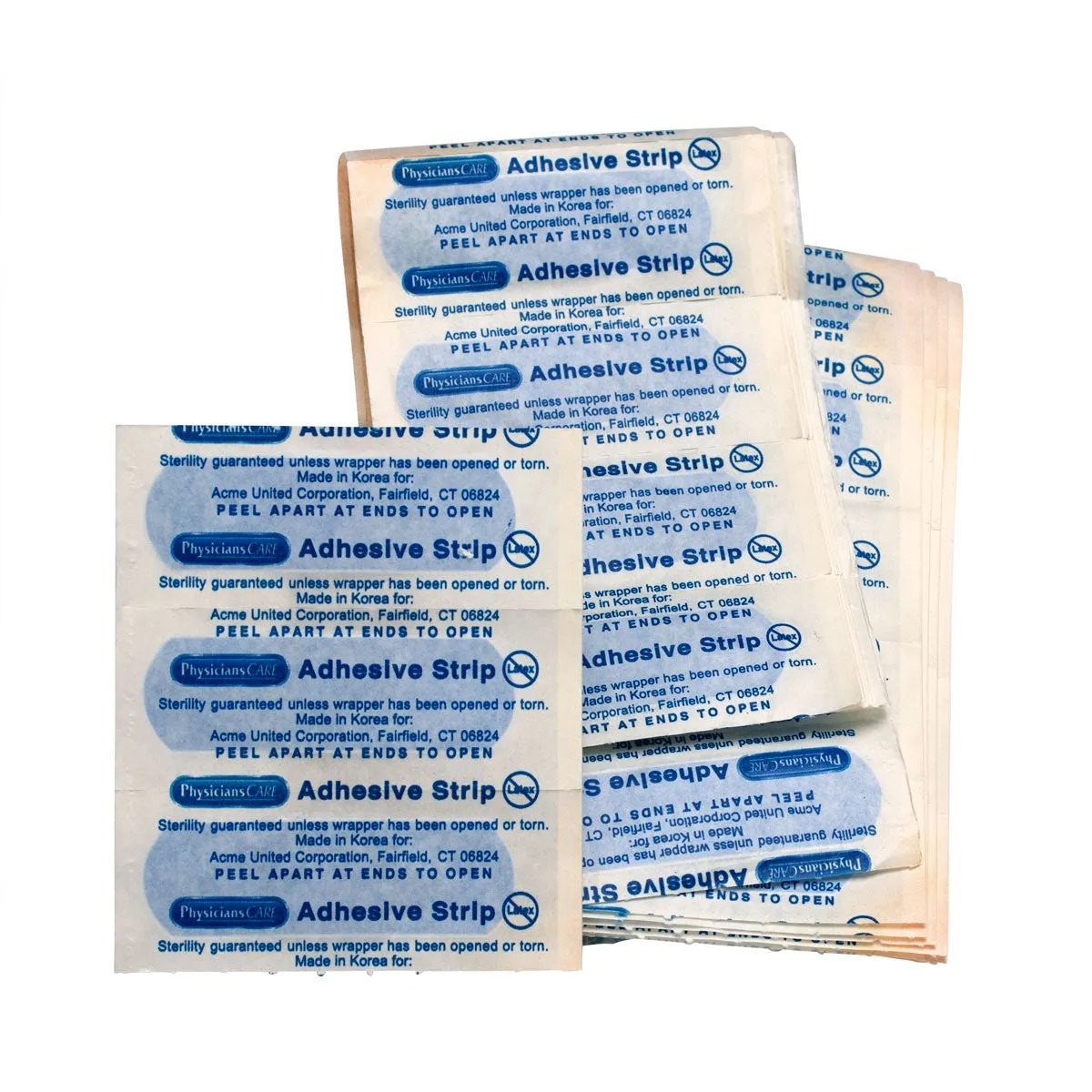 First Aid Only plastplaster blå 1x3" 1500 stk metalldetekterbar