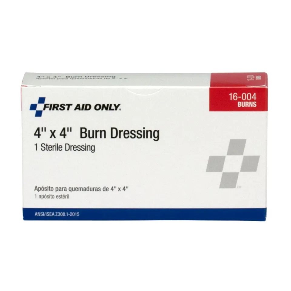 First Aid Only brannskadebandasje 10x10 cm gel steril