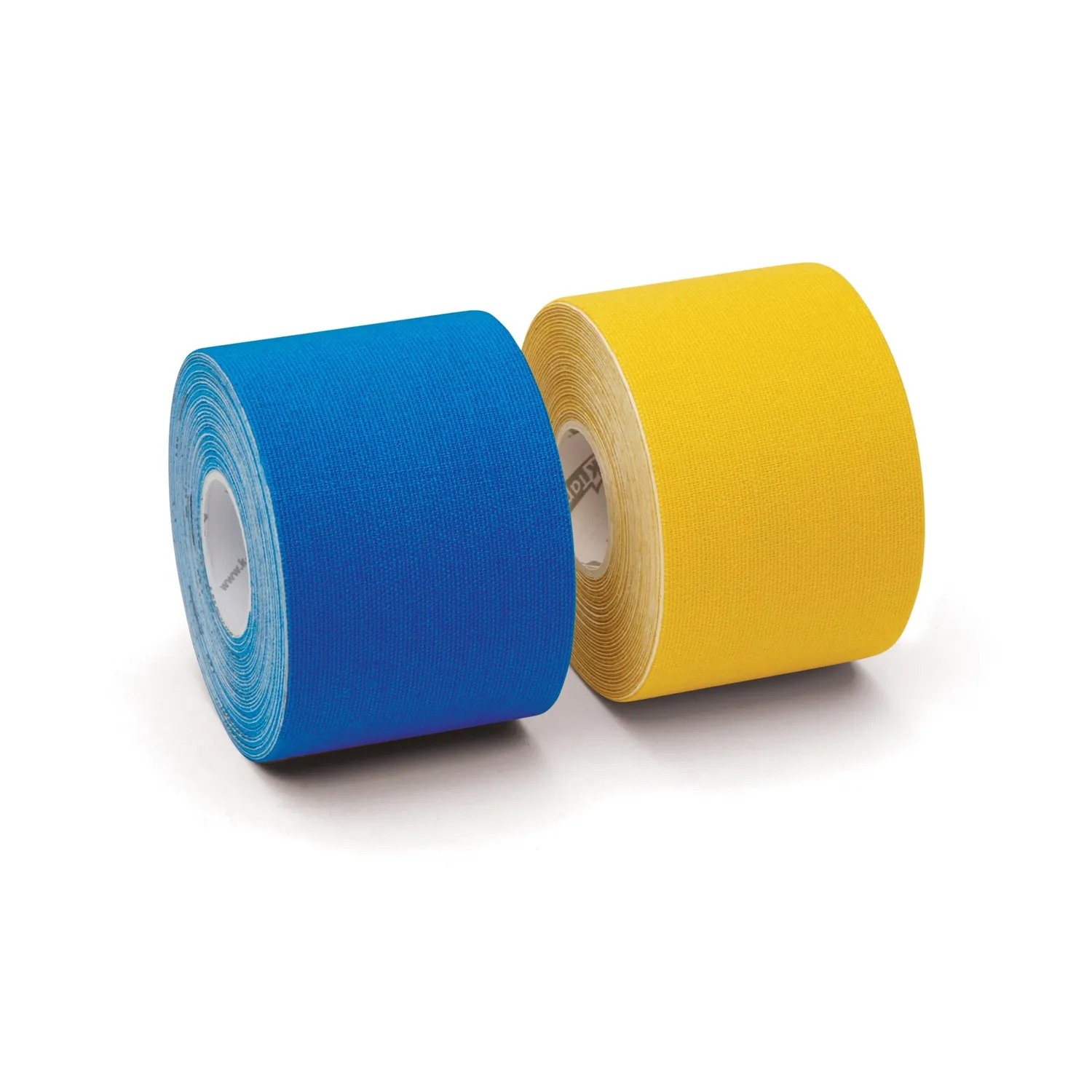 K-tape Team kinesiologitape sport blå gul 2 x 5 m