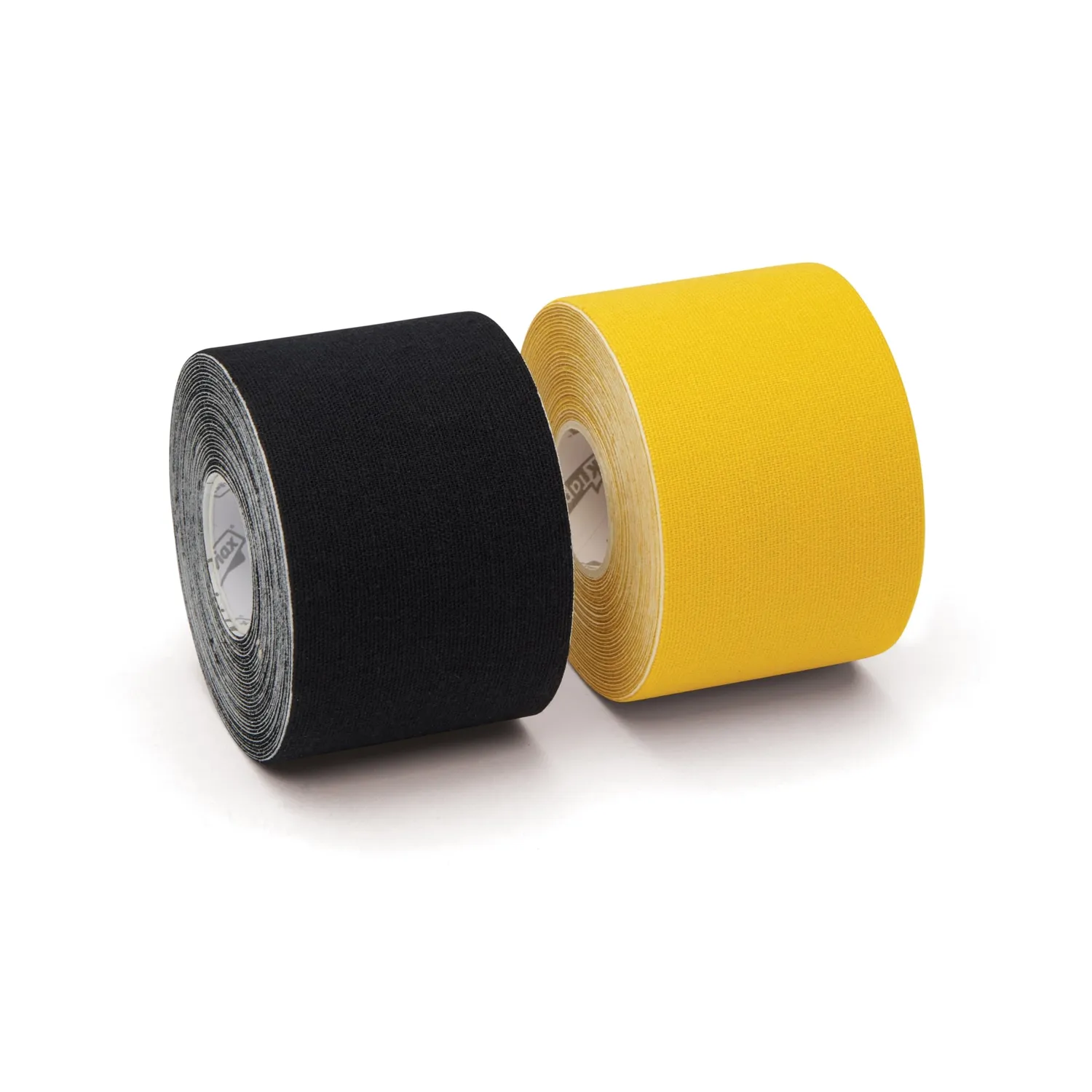 K-tape Team kinesiologitape svart gul 2 x 5 m