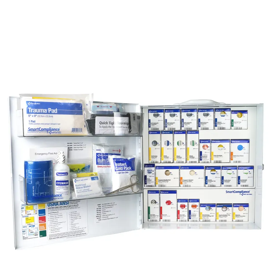First Aid Only SmartCompliance Large ANSI 2021 B førstehjelpsskap metall