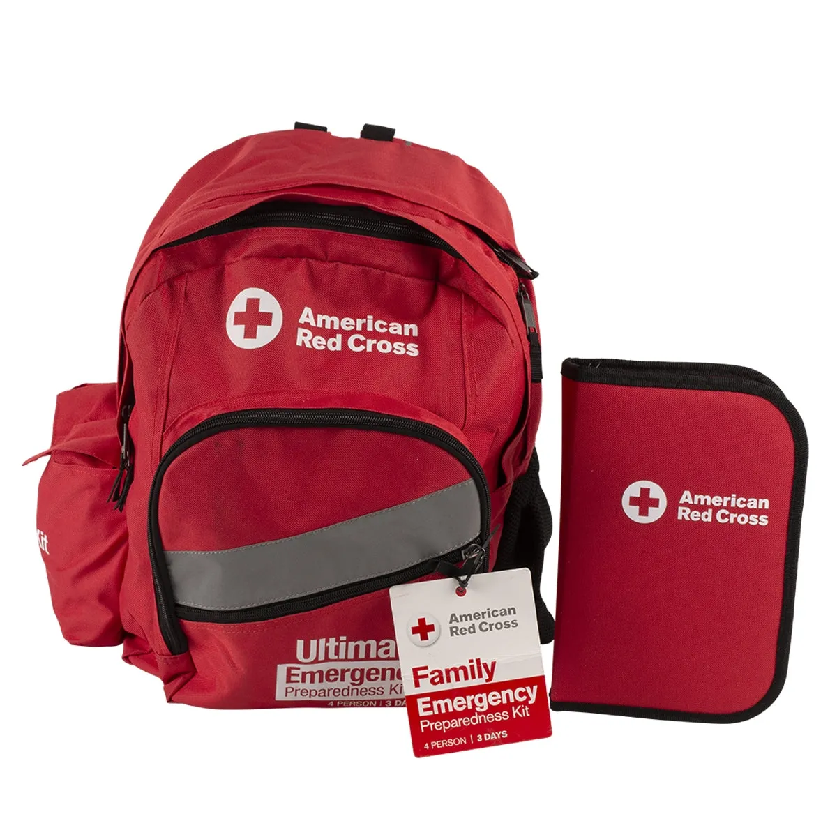 First Aid Only Red Cross beredskapssekk 4 personer 3 dager