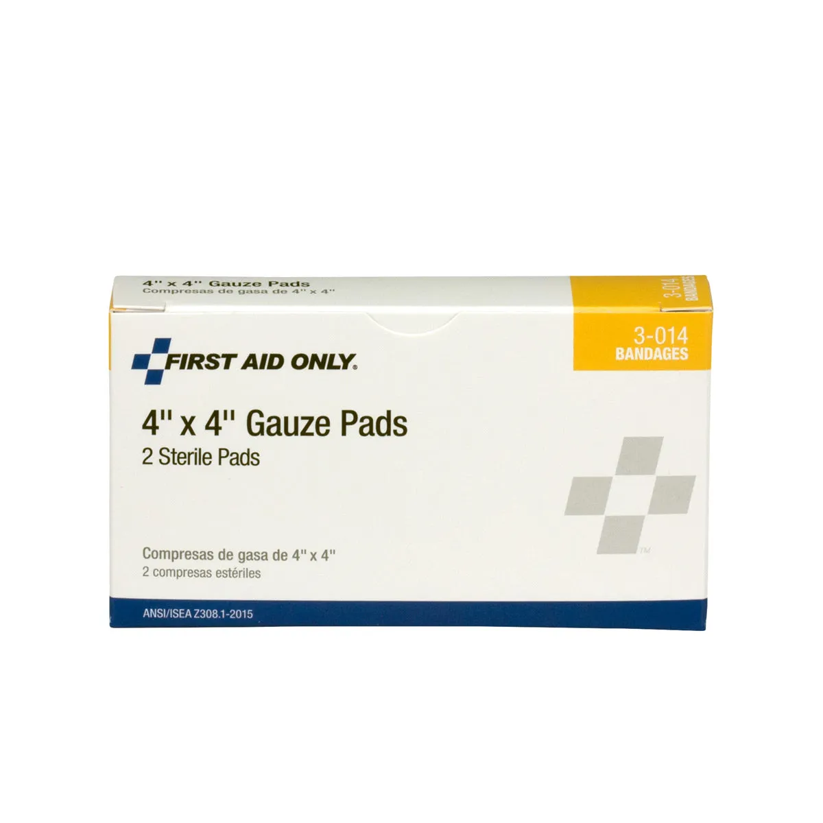 First Aid Only 4x4 steril gasbind 2 stk pustende