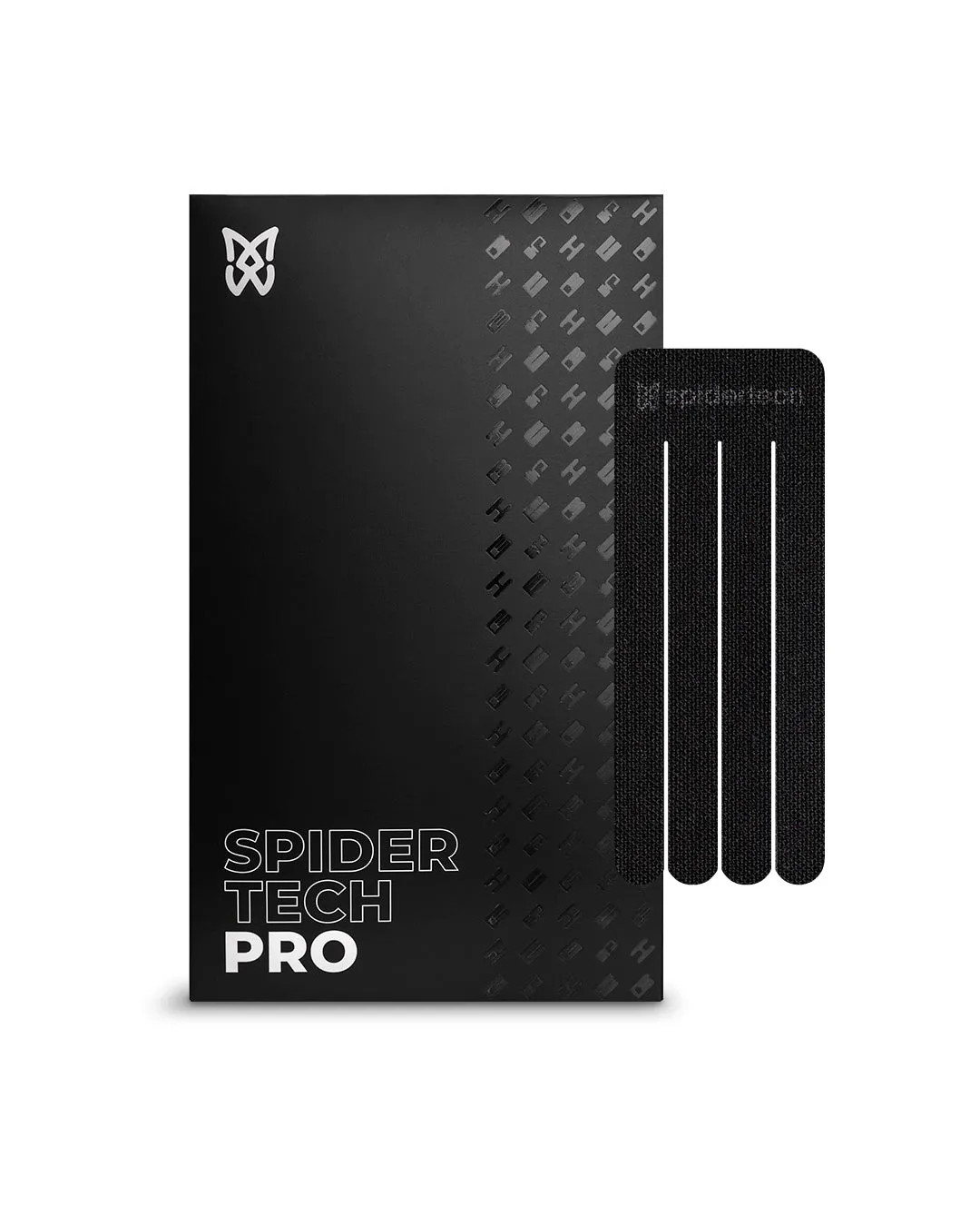 SpiderTech Pro Small Fan lymfetape blå 8 stk hevelse
