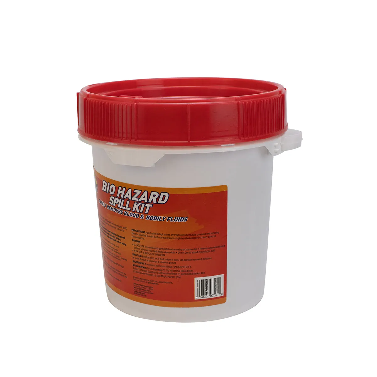 First Aid Only Biohazard Spill Kit smittevernsett bøtte