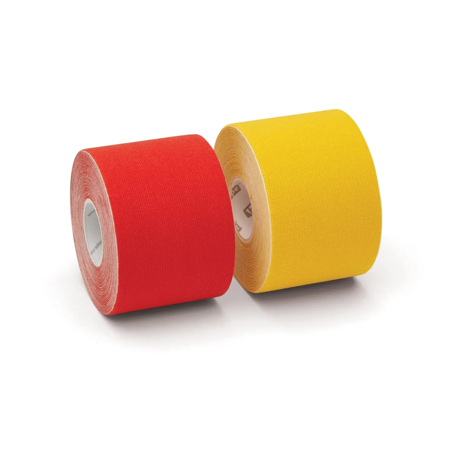 K-tape Team kinesiologitape 2 x 5 m rød og gul elastisk