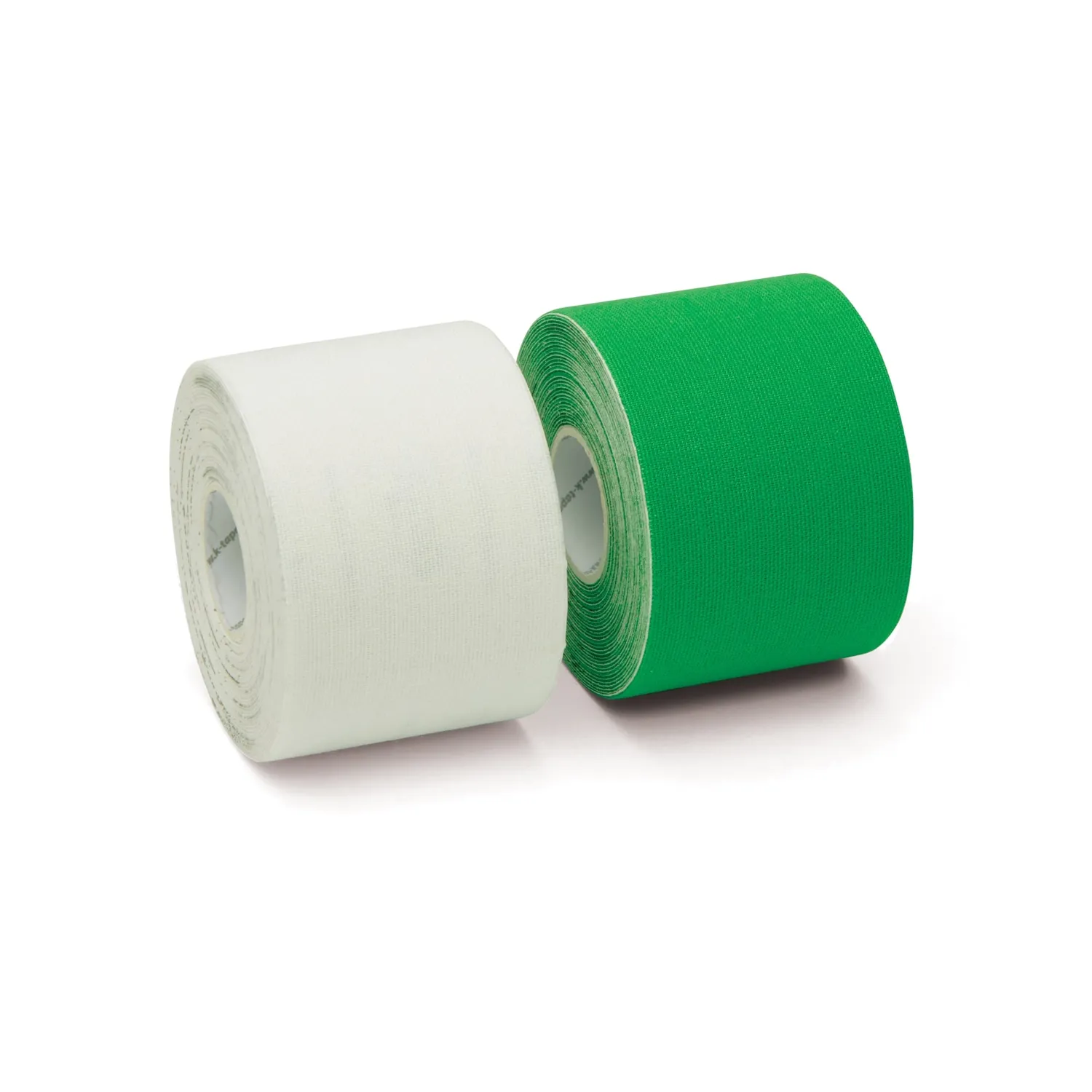 K-Tape Team White/Green kinesiologitape 2 x 5 m pustende