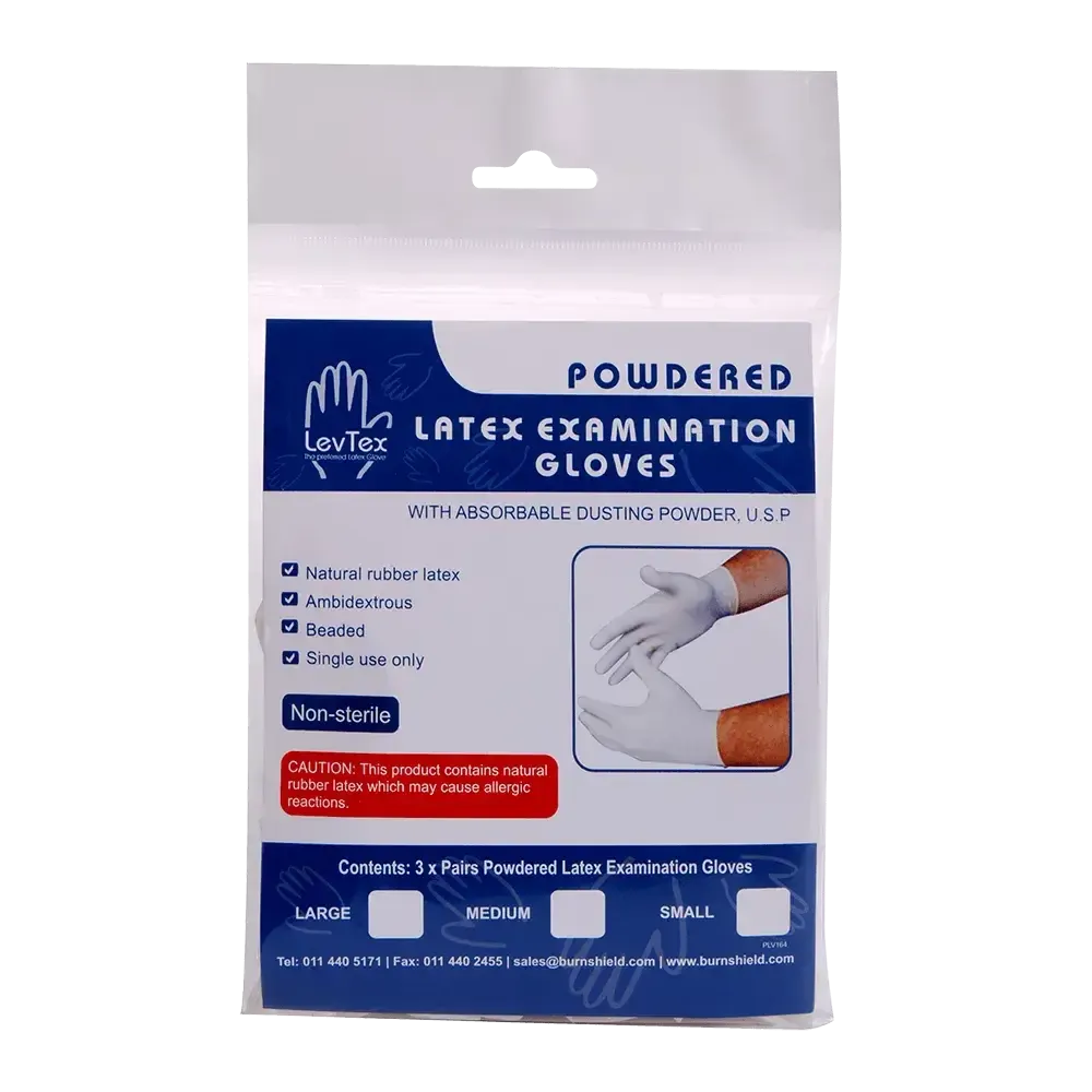 Burnshield Powdered hansker non-sterile