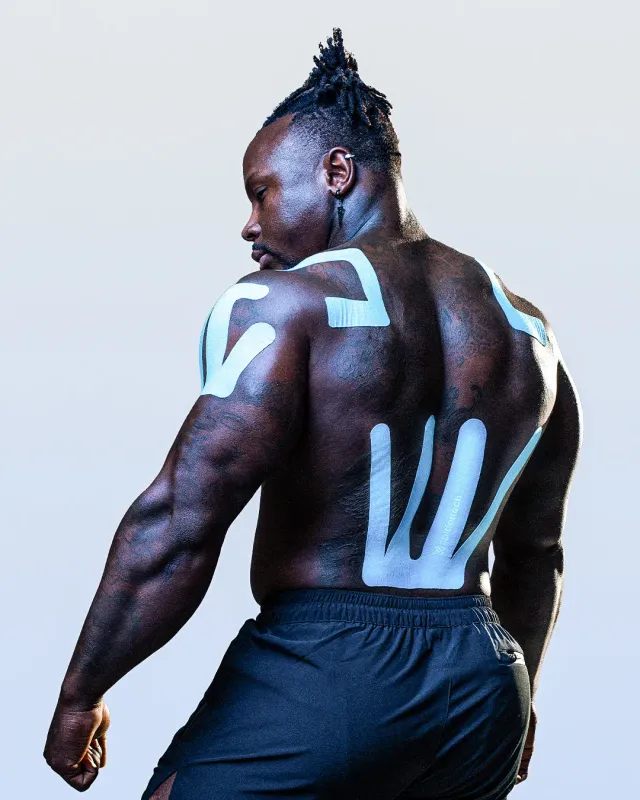 SpiderTech Pro Lower Back kinesiologitape 10 stk korsrygg