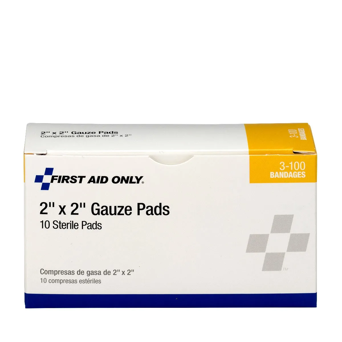 First Aid Only gaskompresser sterile 5x5 cm 10 stk