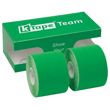 K-tape Team kinesiologitape grønn 2x5 m elastisk