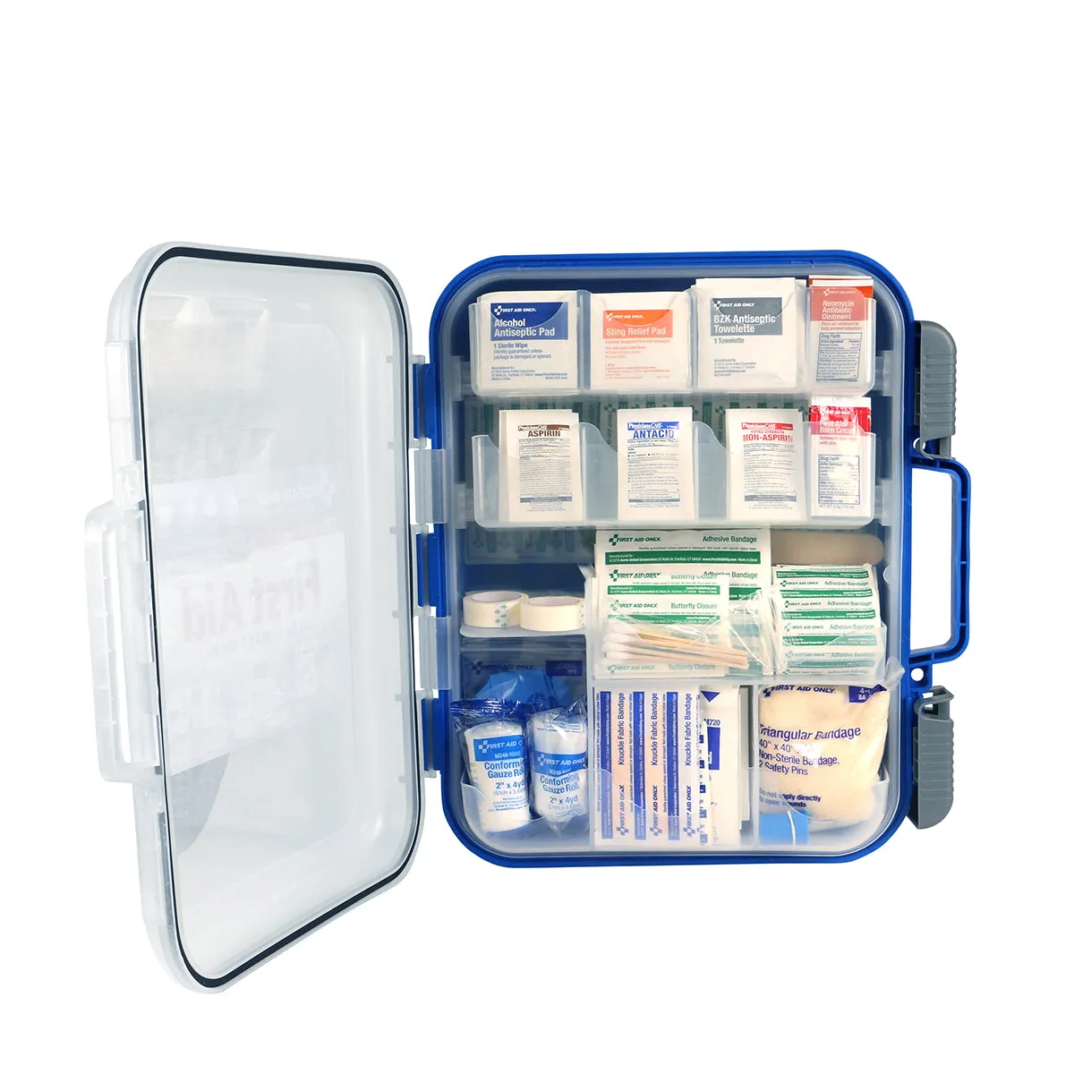 First Aid Only 50-Person førstehjelpsskrin plast 272 deler stor