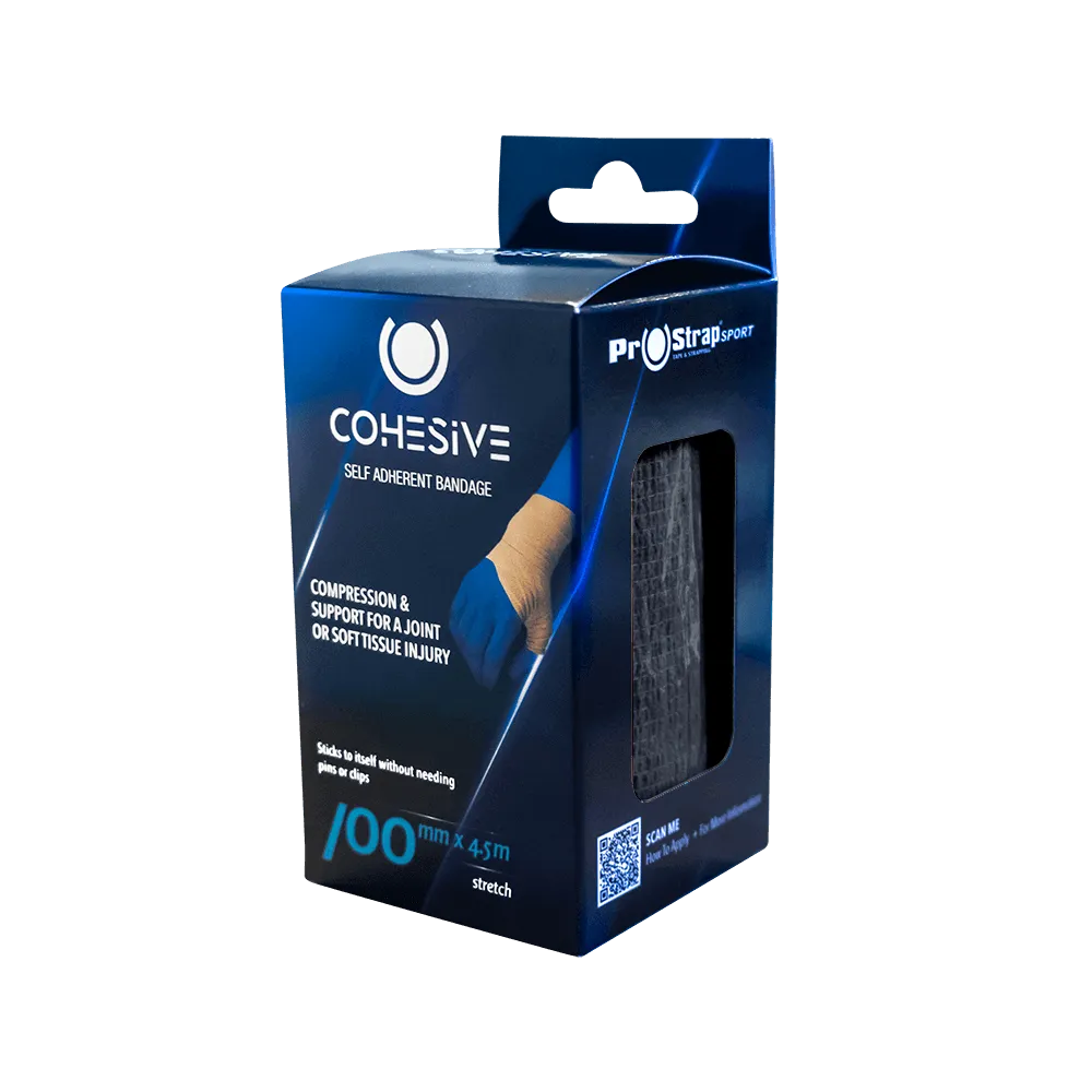 Burnshield Cohesive bandasje 100mm x 4,5m selvklebende