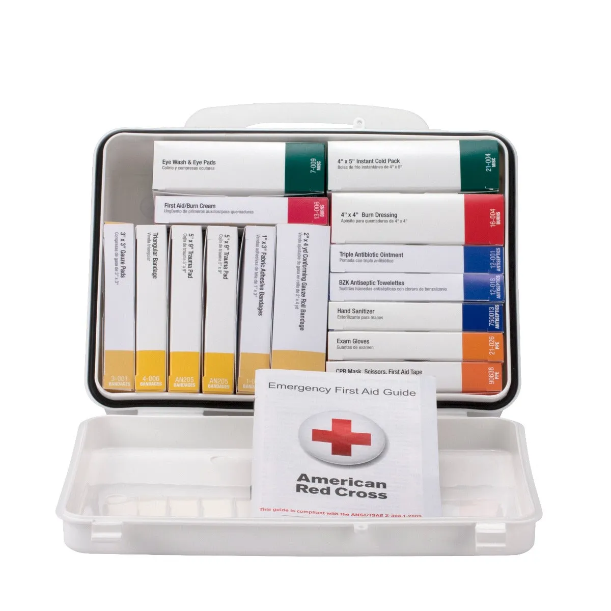 First Aid Only førstehjelpsskrin 25 personer 83 deler plast ANSI A