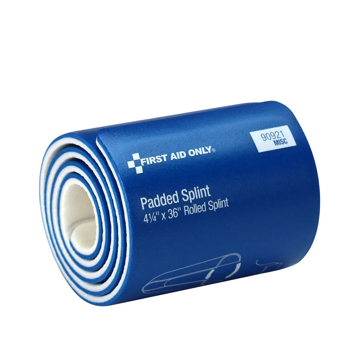 First Aid Only Padded Flexible Splint skinne 11x91 cm polstret