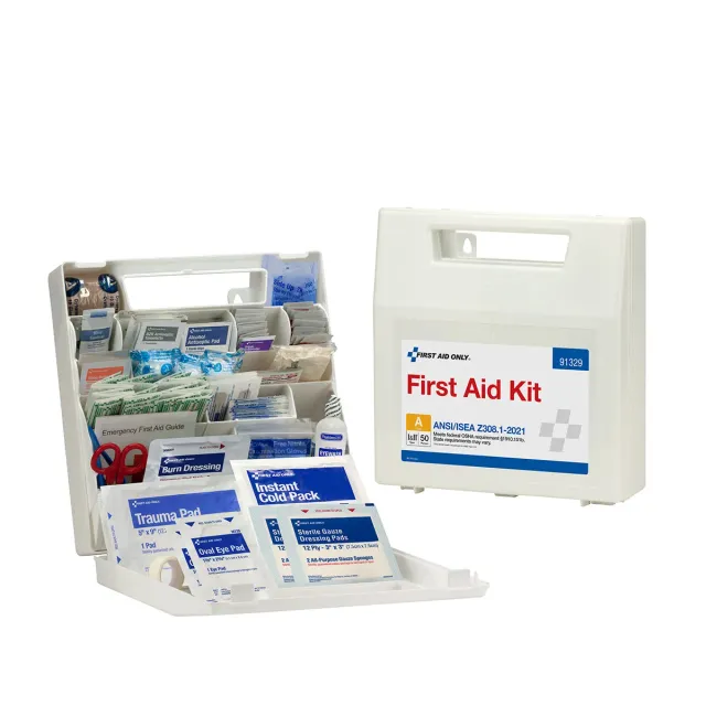 First Aid Only ANSI A førstehjelpsskrin 50 personer 184 deler