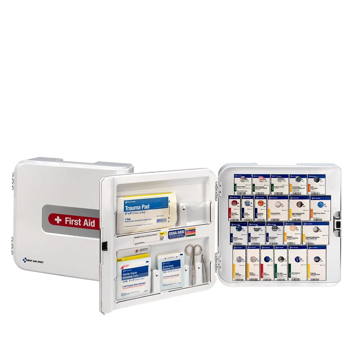 First Aid Only SmartCompliance førstehjelpsskap plast 50 pers