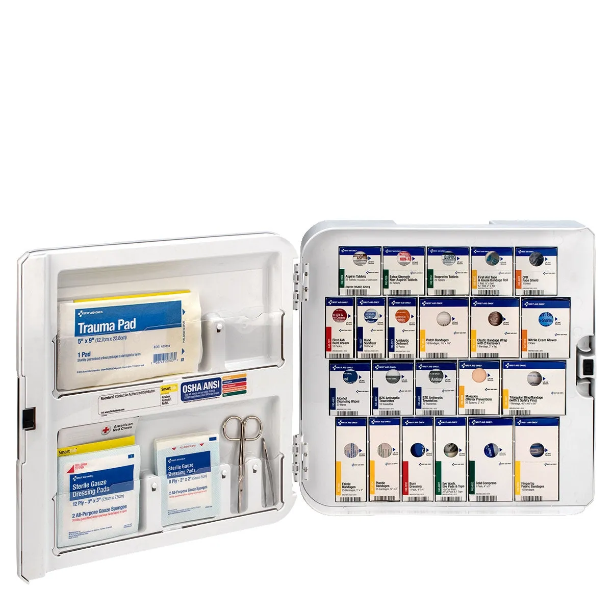 First Aid Only SmartCompliance førstehjelpsskap plast 50 pers
