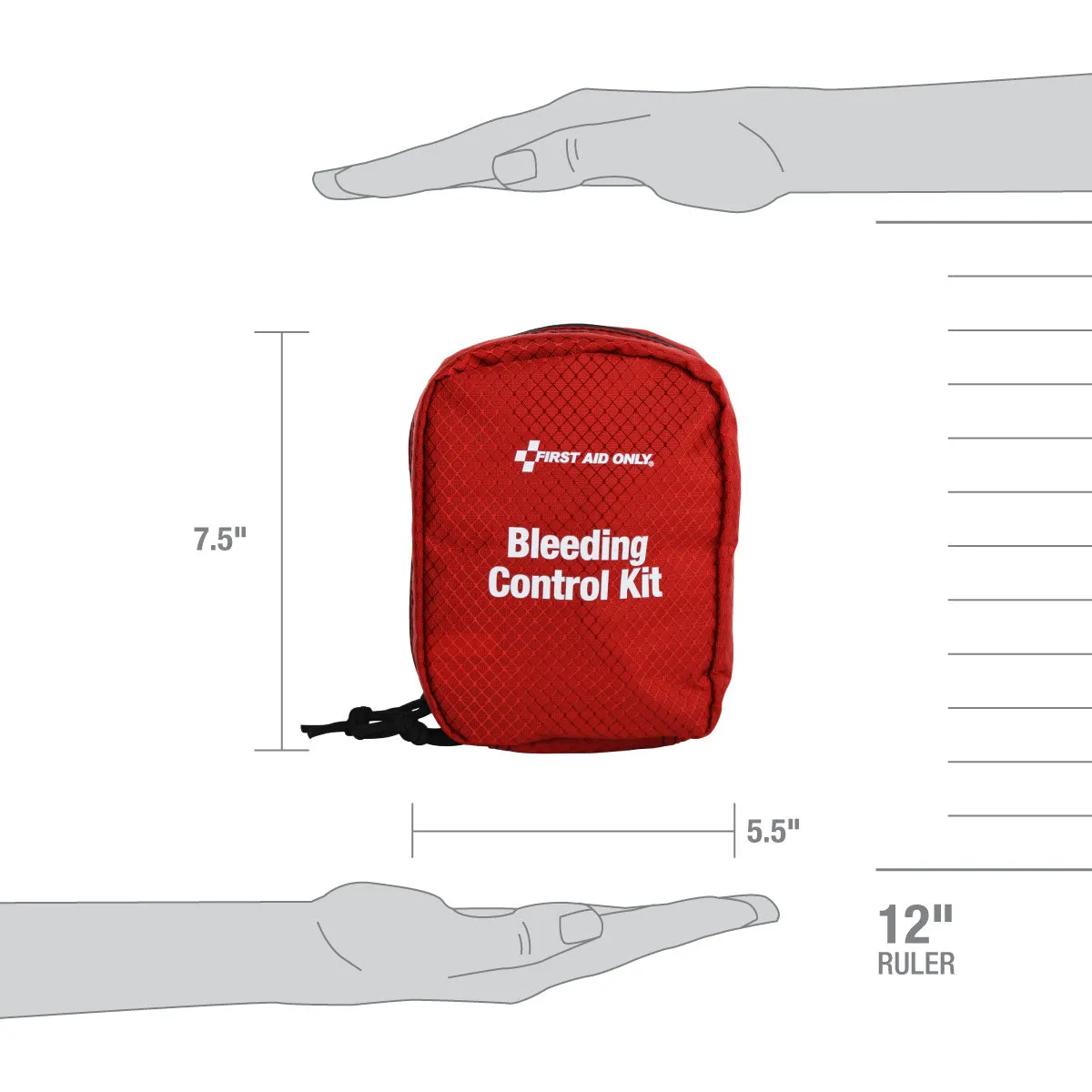 First Aid Only AB2260 blødningskontrollsett stoffpose